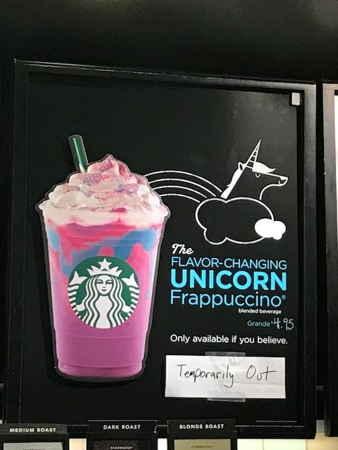 Many+Starbucks+locations+quickly+ran+out+of+unicorn+Frappuccinos+due+to+the+high+demand.+The+drink+was+only+available+for+five+days.