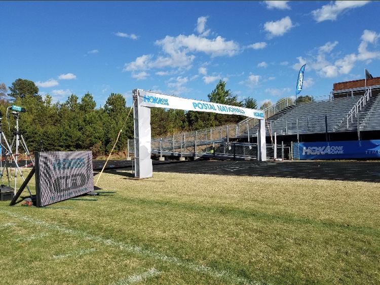 The picture above shows the finish line at Dash for Doobie. This year, 514 athletes will cross it.
