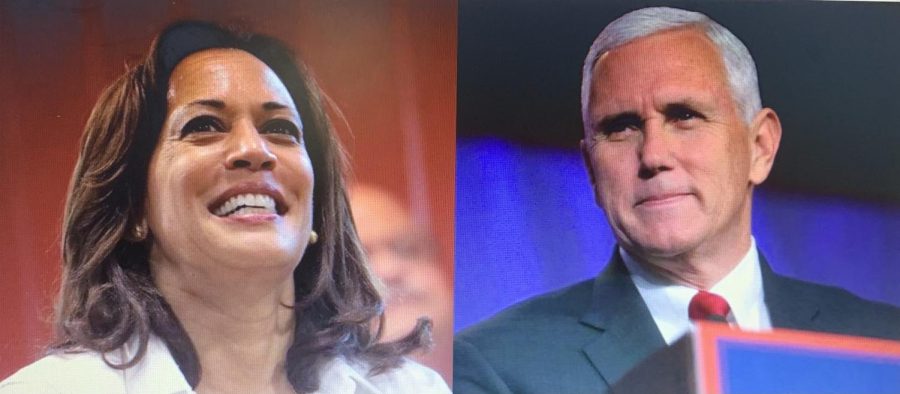 Senator+Kamala+Harris+and+Vice+President+Mike+Pence+took+the+debate+stage+on+Wednesday%2C+Oct.+7.+This+Vice+Presidential+debate+was+the+only+one%2C+whereas+there+are+supposed+to+be+three+Presidential+debates.