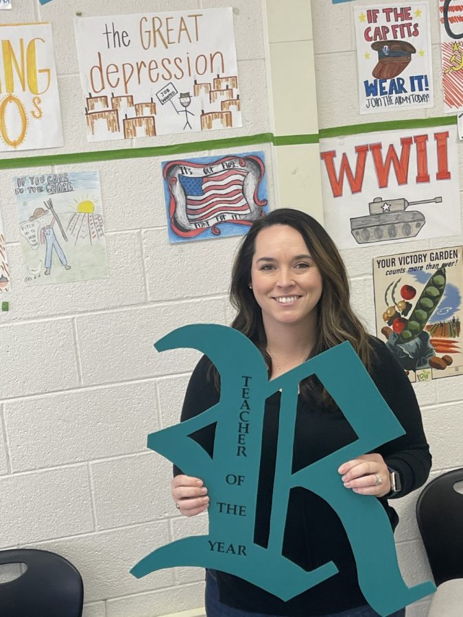 Photo courtesy of Kritsen Crews
Kristen Crews, having taught at Reagan for almost eleven years, feels blessed for having the opportunity to work at an amazing school with amazing students. Reagan High School is honored to have a hardworking and dedicated teacher such as herself. 
