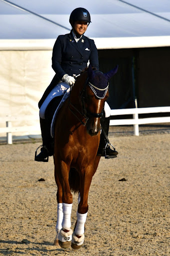 Iselle Longman rides her horse Monte in the Rolex Arena
at Kentucky Horse Park July 22, 2021 during the United States 
Pony Club Championships. Longman is taking the steps to make 
horseback riding her profession.
